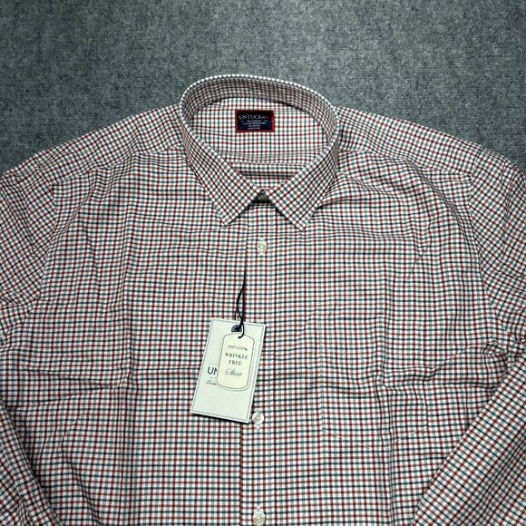 UNTUCKit Monello WF Shirt Mens 2XLT Slim Multicolor Long Sleeve Button Up New - Picture 4 of 11